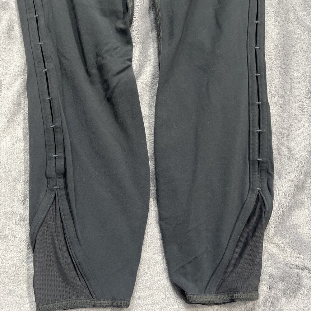 ATHLETA High Rise Peekaboo 7/8 Tight Leggings‎ Workout Yoga Pant Grey Sz MP - Picture 2 of 10